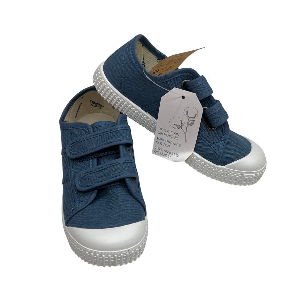 NWT Victoria 29EU (11.5-12) Velcro Sneakers in Jeans